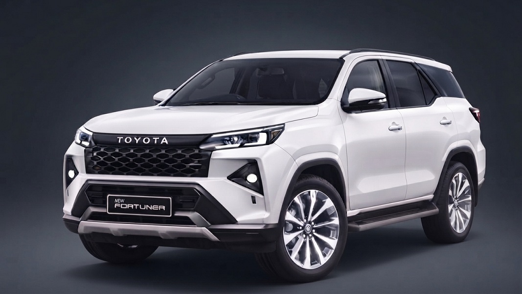 Toyota Fortuner Hybrid Generasi Terbaru Bocor, Debut Global 2026 dengan Platform TNGA-F