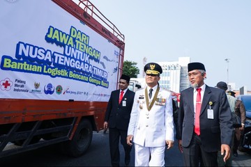 Pemprov Jateng Kirim 16 Personel dan Ribuan Paket Logistik untuk Korban Gempa NTT