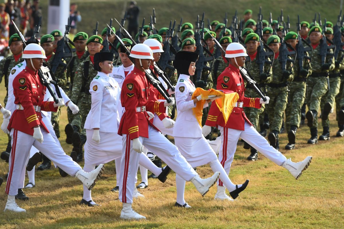 Upacara HUT ke-81 RI di IKN Diikuti 3.500 Peserta, Momen Pertama Peringatan 17 Agustus di Ibu Kota Nusantara