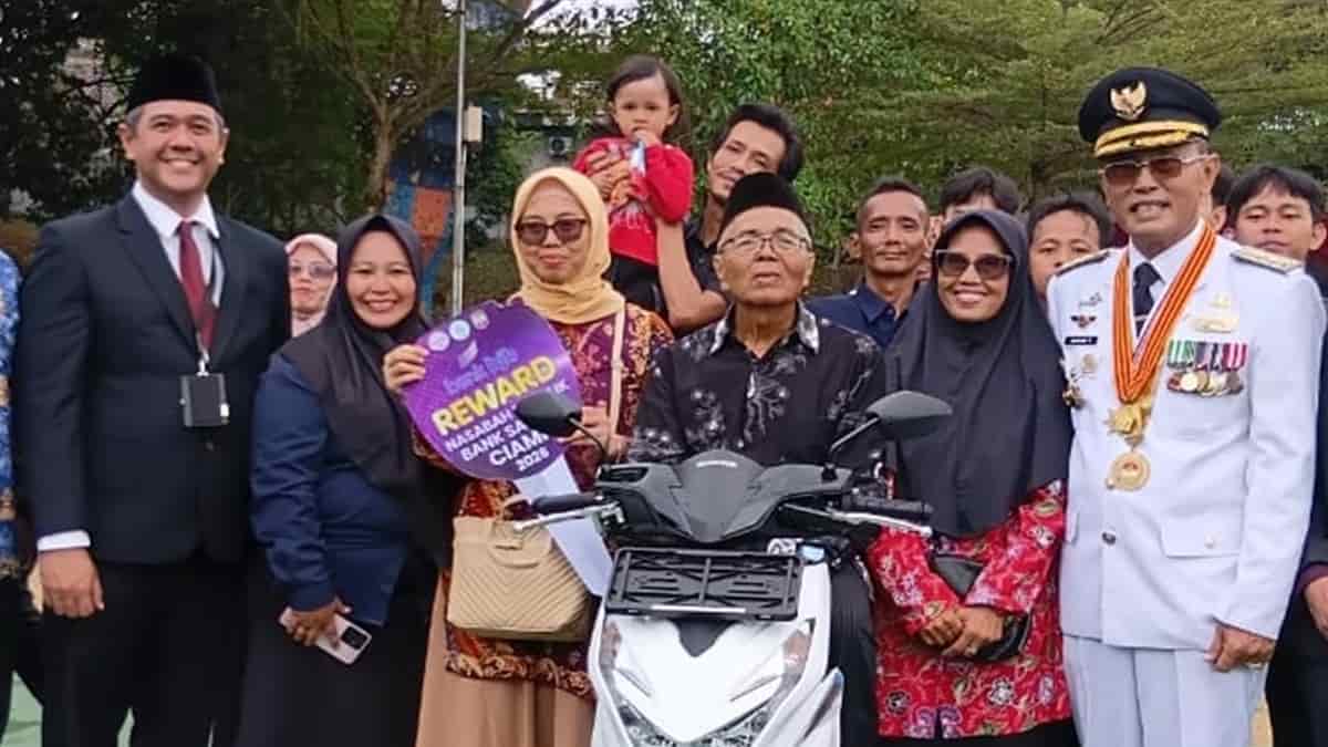Warga Ciamis Menang Motor Honda Beat Berkat Rajin Menabung Sampah, Saldo Capai Rp 1,5 Juta