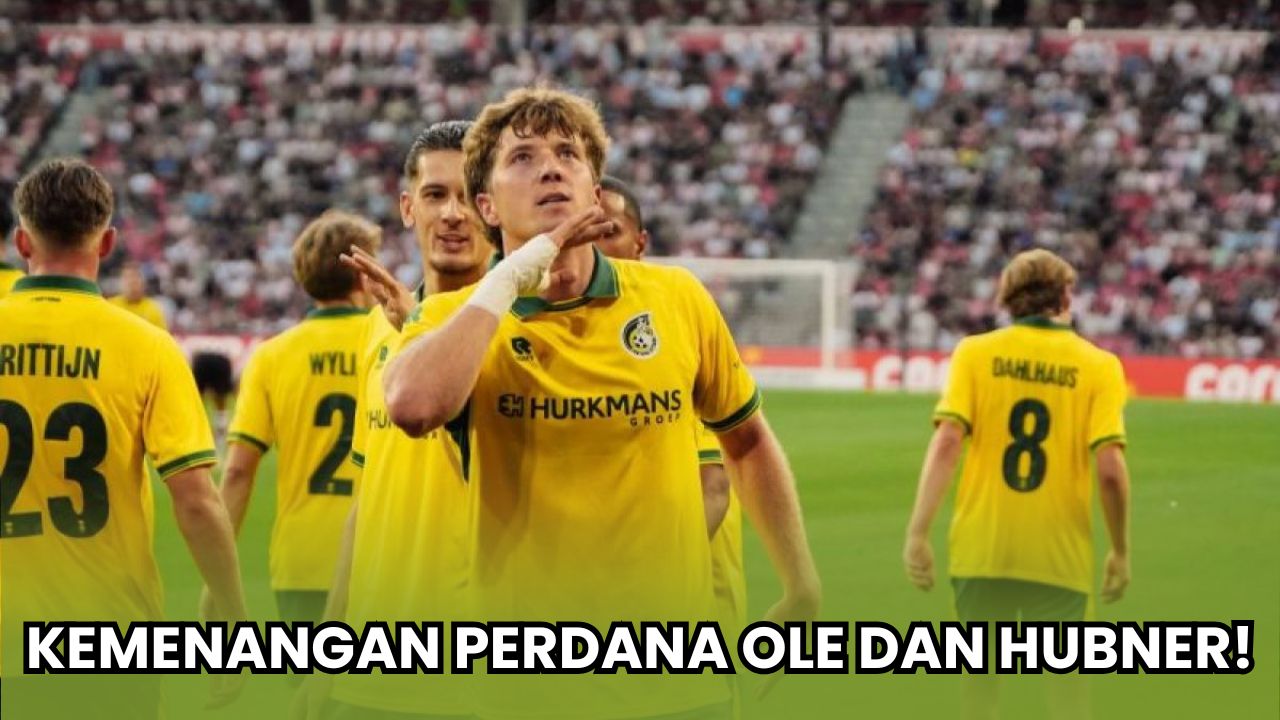 Fortuna Sittard Raih Kemenangan Perdana di Eredivisie, Justin Hubner dan Ole Romeny Tampil Penuh