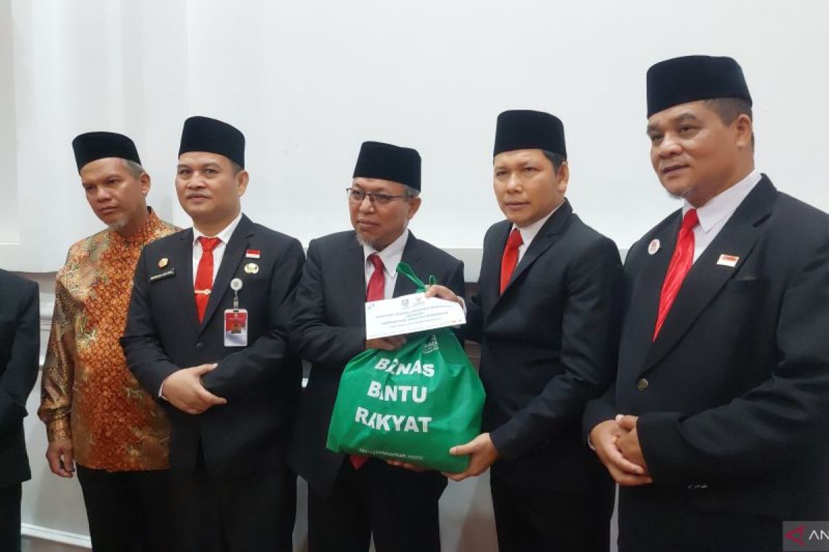 Baznas Bengkulu Salurkan Bantuan ke 11 Eks Napiter di HUT ke-81 RI, Dikemas dengan Pembinaan Berkelanjutan