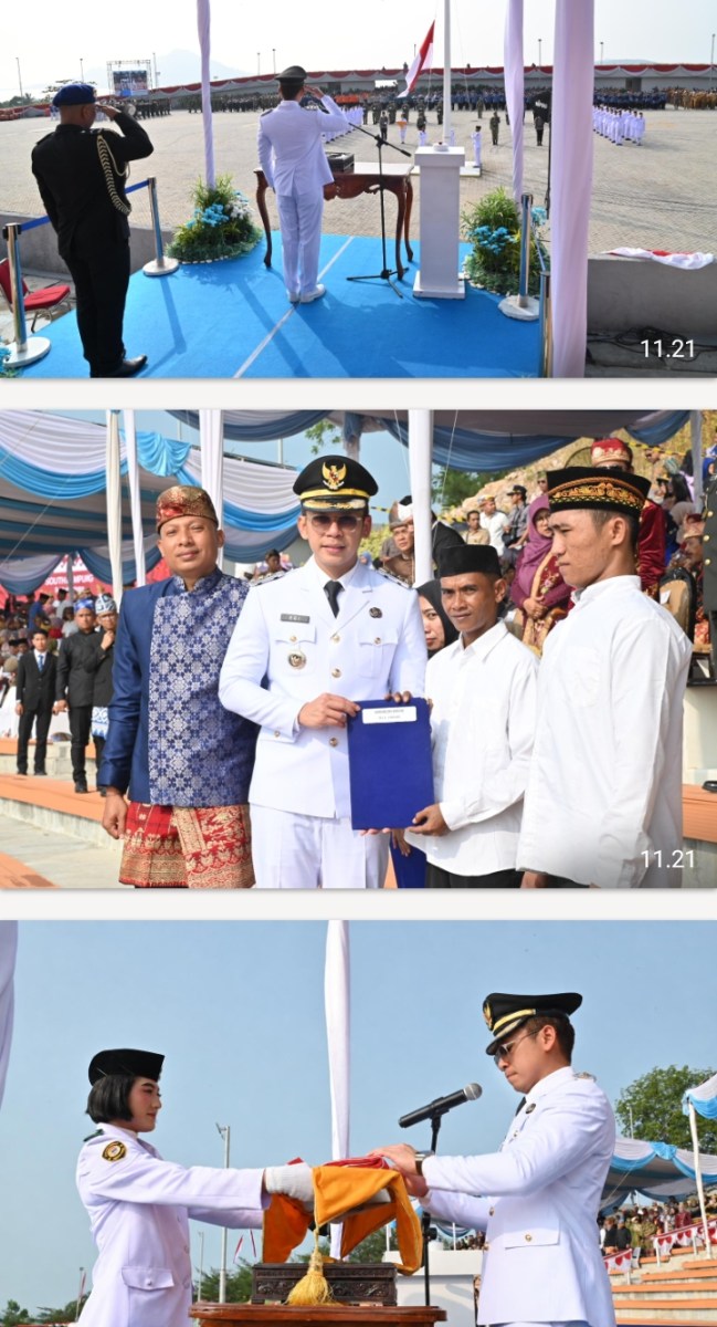 Menara Siger Bakauheni Jadi Panggung HUT ke-81 RI, Bupati Egi: Simbol Beranda Sumatra