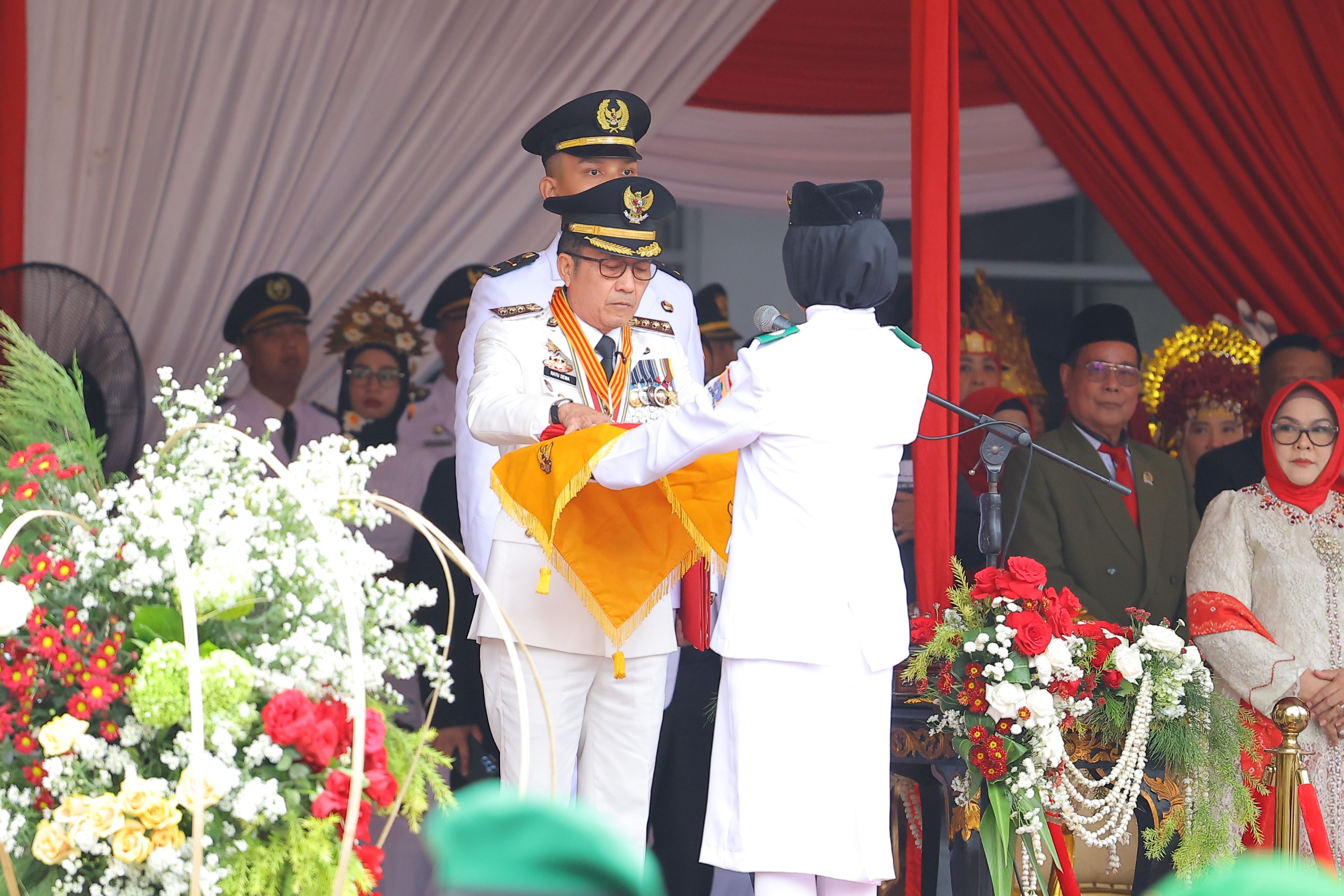 HUT ke-81 RI di Palembang: Wali Kota Ratu Dewa Pimpin Upacara di JSC, Tekankan Adaptasi Teknologi dan Evaluasi Program Pembangunan