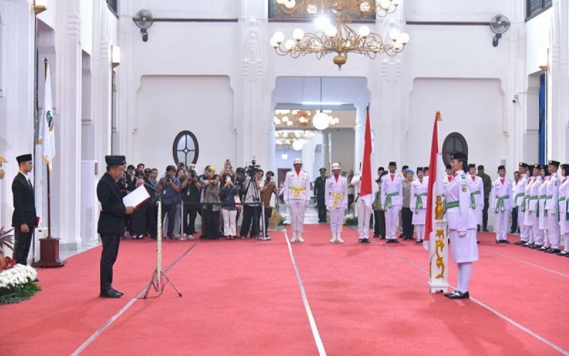 Dedi Mulyadi Pesan 51 Paskibraka Jabar 2026 di Gedung Sate: Kehormatan Bangsa di Atas Jabatan dan Kekayaan