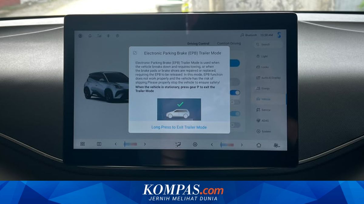 BYD Atto 1 Punya Trailer Mode untuk Parkir Paralel, Begini Cara Aktifkan dan Nonaktifkan