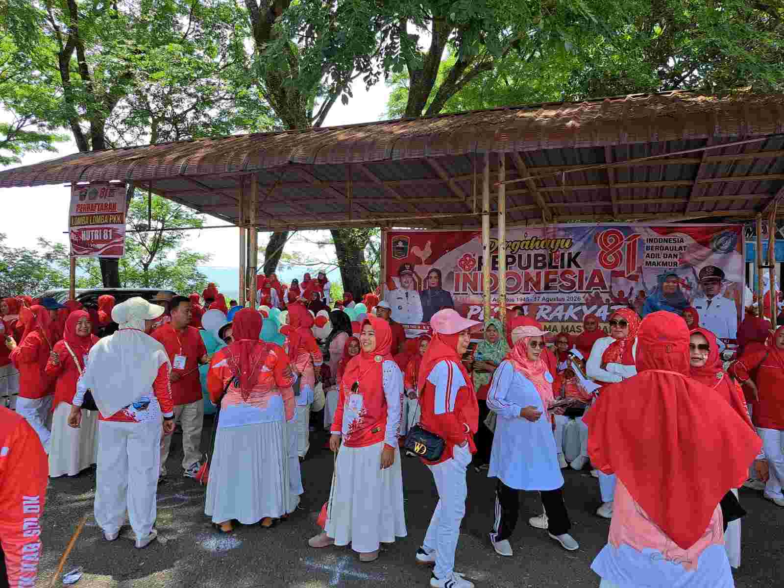 74 Nagari di Kabupaten Solok Meriahkan HUT ke-81 RI dengan Perlombaan Rakyat di GOR Tuanku Tabiang