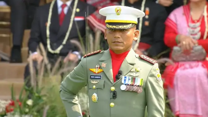 Kolonel Priyo Handoyo Resmi Jadi Komandan Upacara HUT ke-81 RI di Istana, Dandim Semarang yang Lulusan Akmil 2003