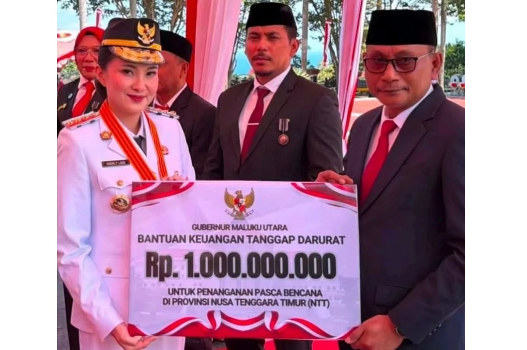 Bantuan Maluku Utara untuk NTT Mengalir, Gubernur Sherly Tjoanda: Kemanusiaan Tak Kenal Jarak