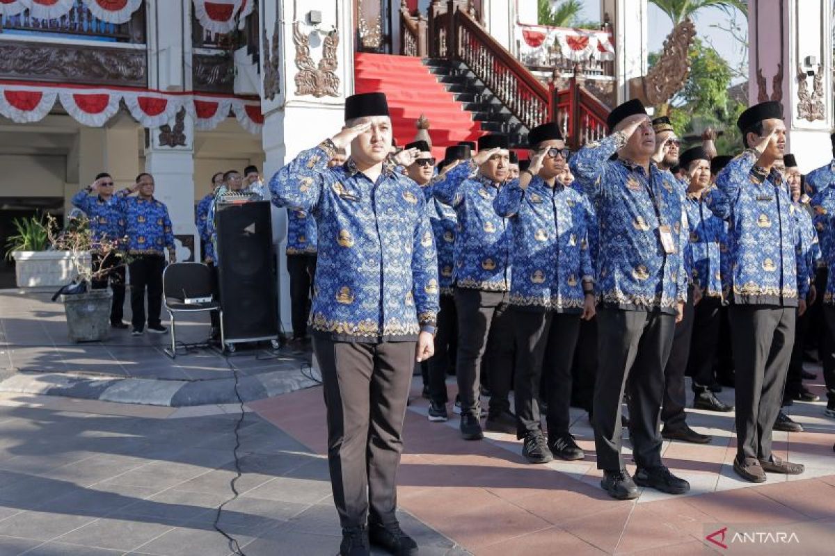 Setwan Kalsel Salurkan Bantuan ke Veteran Banjarmasin di HUT ke-81 RI, Bentuk Apresiasi Perjuangan