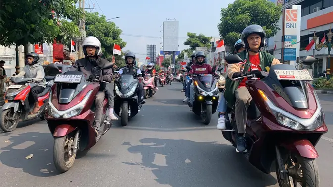 Bukan Sekadar Konvoi 45 Km: 17 Komunitas Honda Malang Rayakan 17 Agustus dengan Menyusuri Titik Sejarah