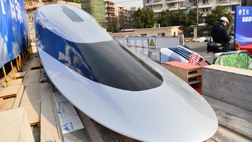 China Uji Coba Kereta Maglev Eksperimental 800 Km/Jam, Capai Rekor dalam 5,3 Detik