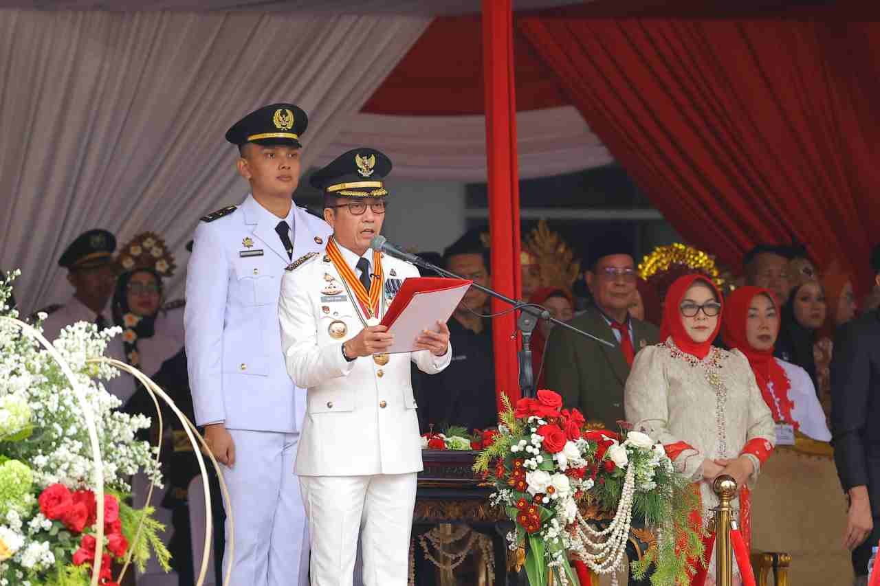 Wali Kota Palembang Ratu Dewa Pimpin Upacara HUT ke-81 RI di Jakabaring, Ajak Warga Isi Kemerdekaan dengan Karya Nyata