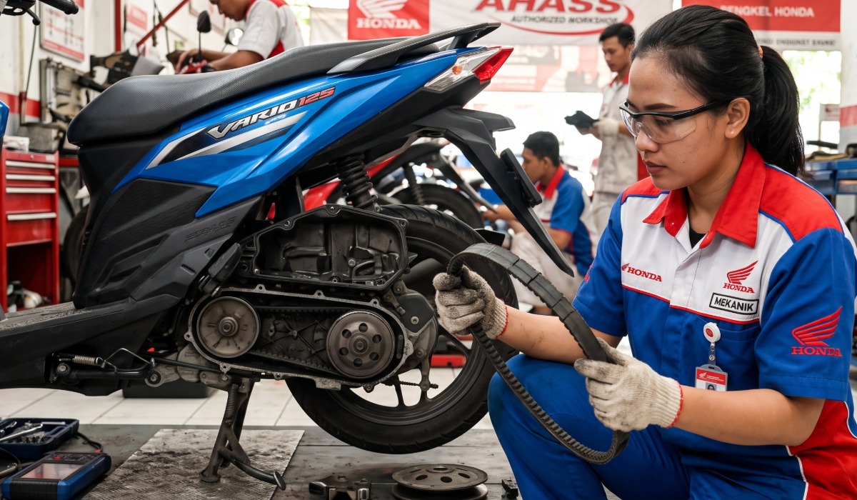 5 Tanda CVT Motor Matic Honda Mulai Rusak: Getaran Greedek Hingga Tarikan Berat, Jangan Dibiarkan