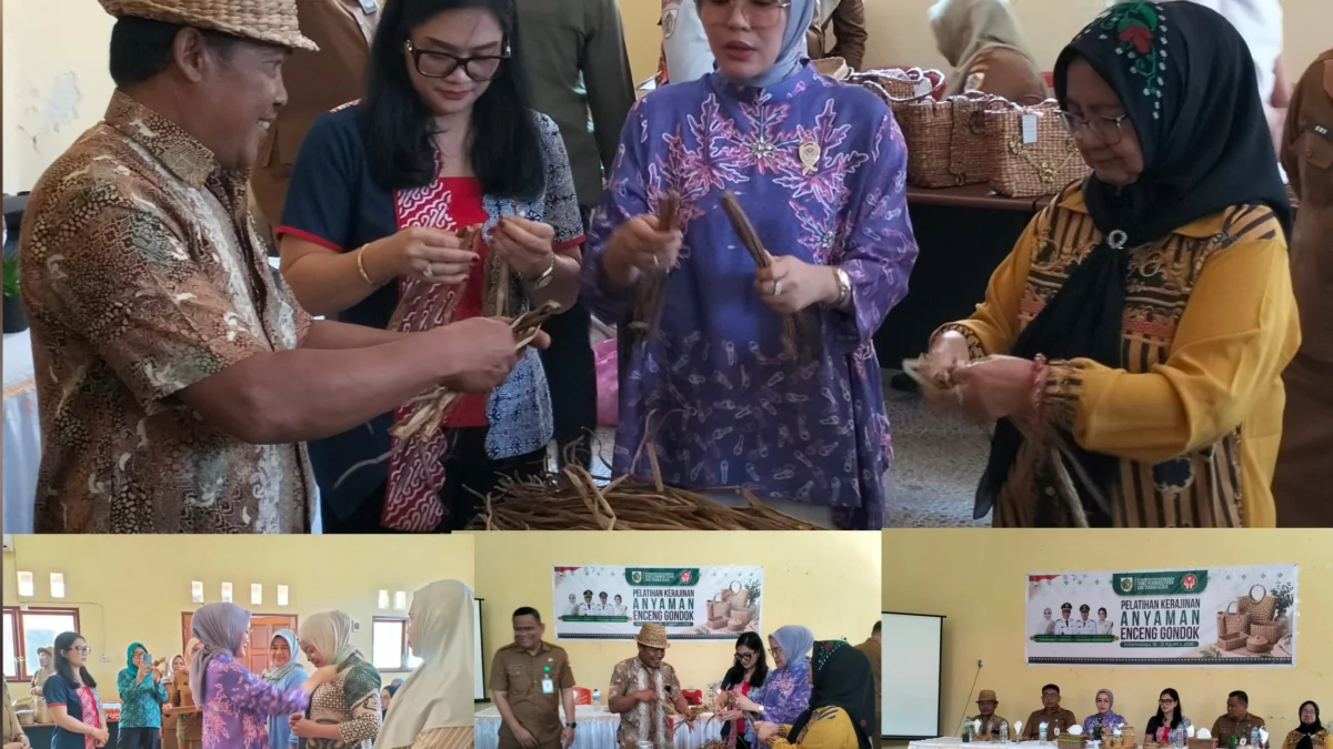 Dekranasda Kotamobagu Gelar Pelatihan Anyaman Eceng Gondok, 20 Peserta Diharap Jadi Penggerak Ekonomi Lokal