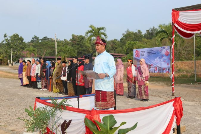 HUT ke-81 RI di UBB: Rektor Ibrahim Ajak Sivitas Akademika Buktikan Kemerdekaan Lewat Karya Nyata