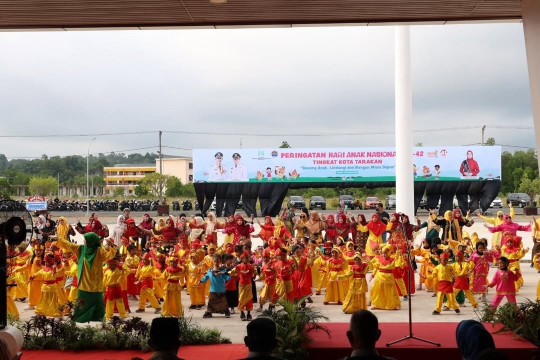 Peringatan HAN ke-42 di Tarakan, Wali Kota Khairul Tekankan Ruang Aspirasi Anak hingga Perlindungan di Dunia Digital
