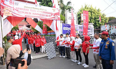Jasa Raharja Ajak 3.250 Warga Jakarta Rayakan HUT RI ke-81 dengan Karnaval dan Edukasi Keselamatan Lalu Lintas