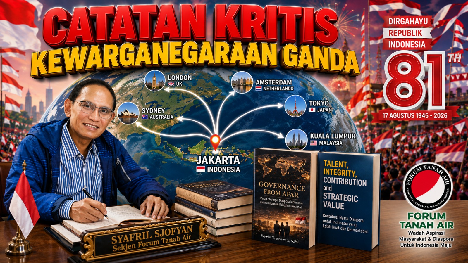 Kewarganegaraan Ganda Terbatas: Pakar Desak Uji Kepentingan Nasional, Bukan Sekadar Modal Investasi