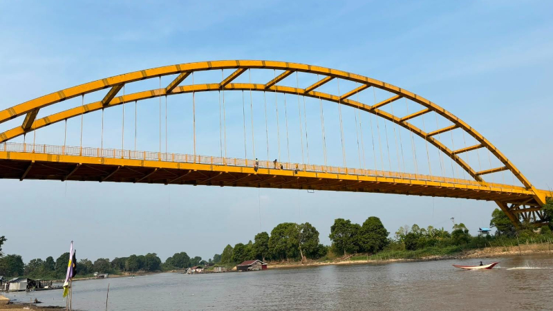 Jembatan Pela di Kukar Mangkrak 22 Tahun, Jalan Penghubung ke Desa Sangkulima Tak Kunjung Dibangun