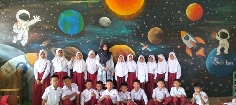 SD Negeri Lasung Batu 2 Balangan Ubah Dinding Kelas Jadi Media Edukasi, Inovasi 'Dikcara' Diadopsi Separuh Sekolah di Kabupaten