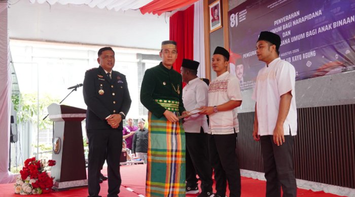 HUT ke-81 RI, 521 Warga Binaan Lapas Kayuagung Terima Remisi, 16 Orang Langsung Bebas