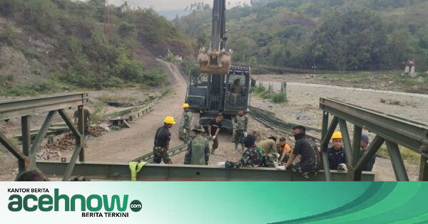 Jembatan Bailey Brawang Gajah di Aceh Tengah Dikebut, 2.381 Jiwa di 4 Desa Segera Nikmati Akses Baru