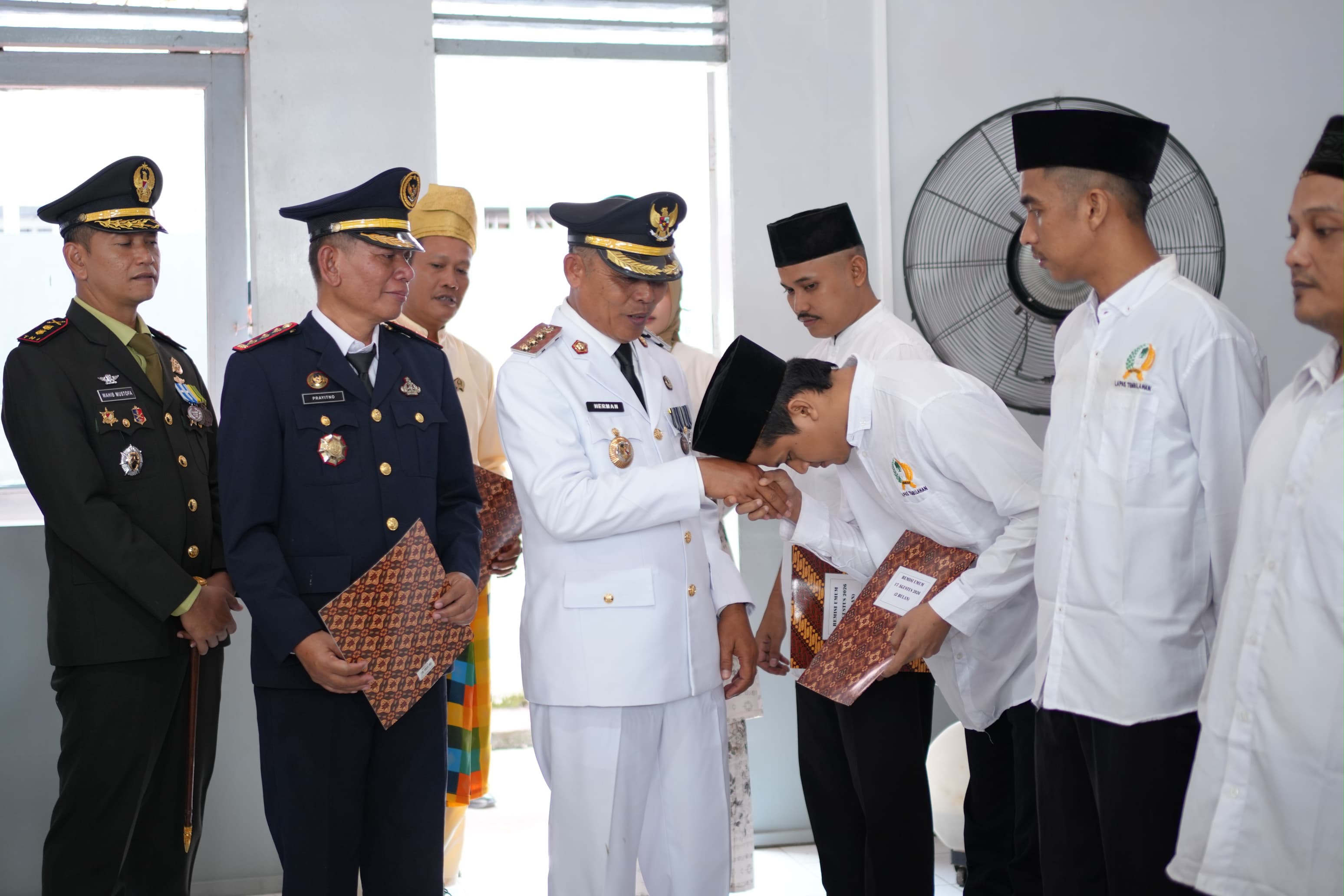 804 Warga Binaan Lapas Tembilahan Terima Remisi HUT RI ke-81, 17 Orang Langsung Bebas