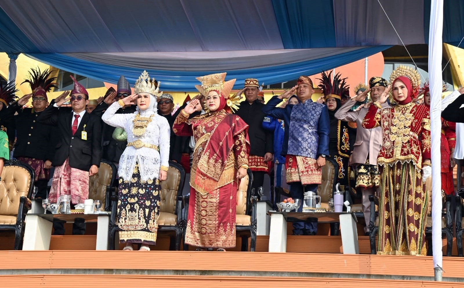 9 Pemenang Lomba Busana Adat di Menara Siger Lampung Selatan, Total Hadiah Rp 7,5 Juta