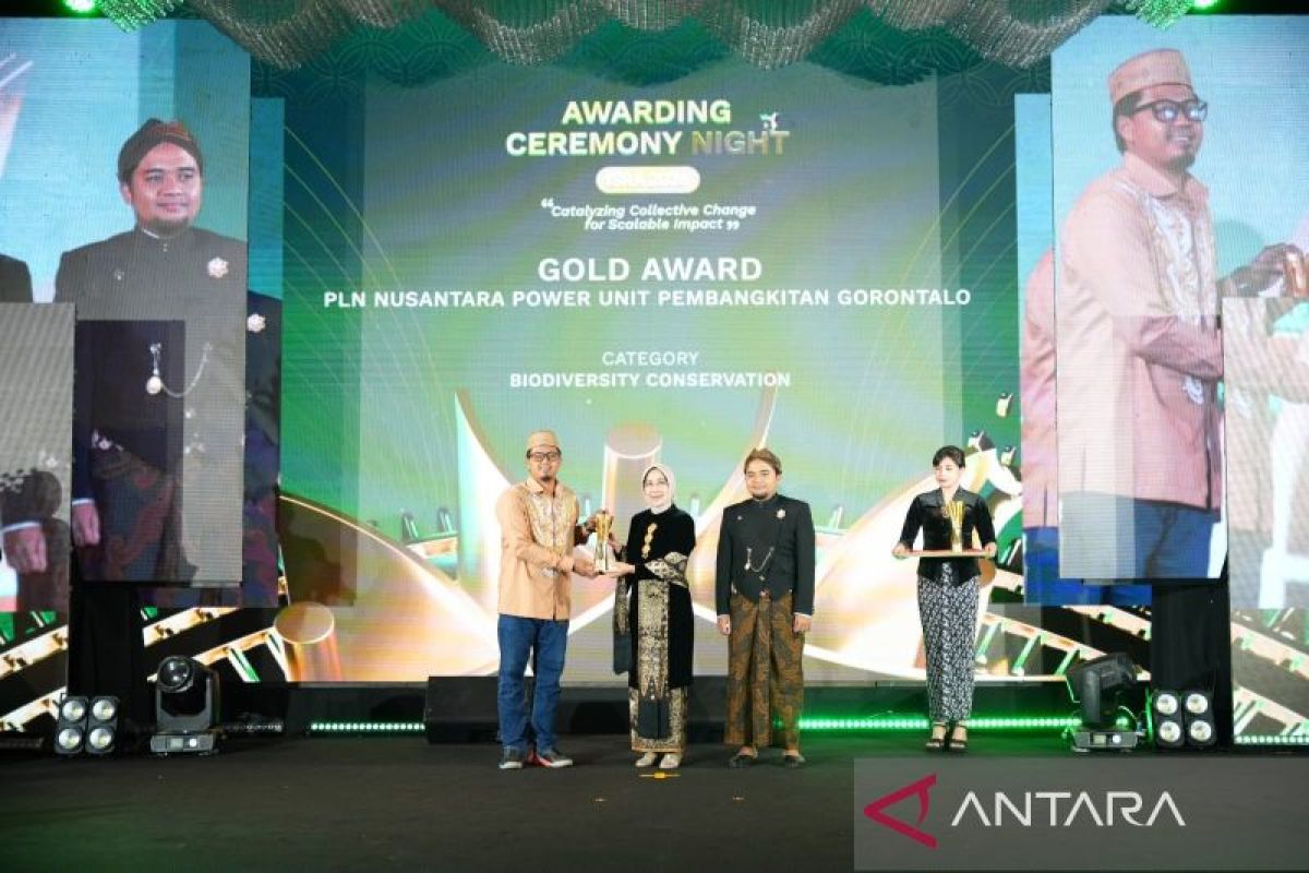 PLN Nusantara Power UP Gorontalo Raih Penghargaan Gold ISRA 2026 untuk Konservasi Keanekaragaman Hayati