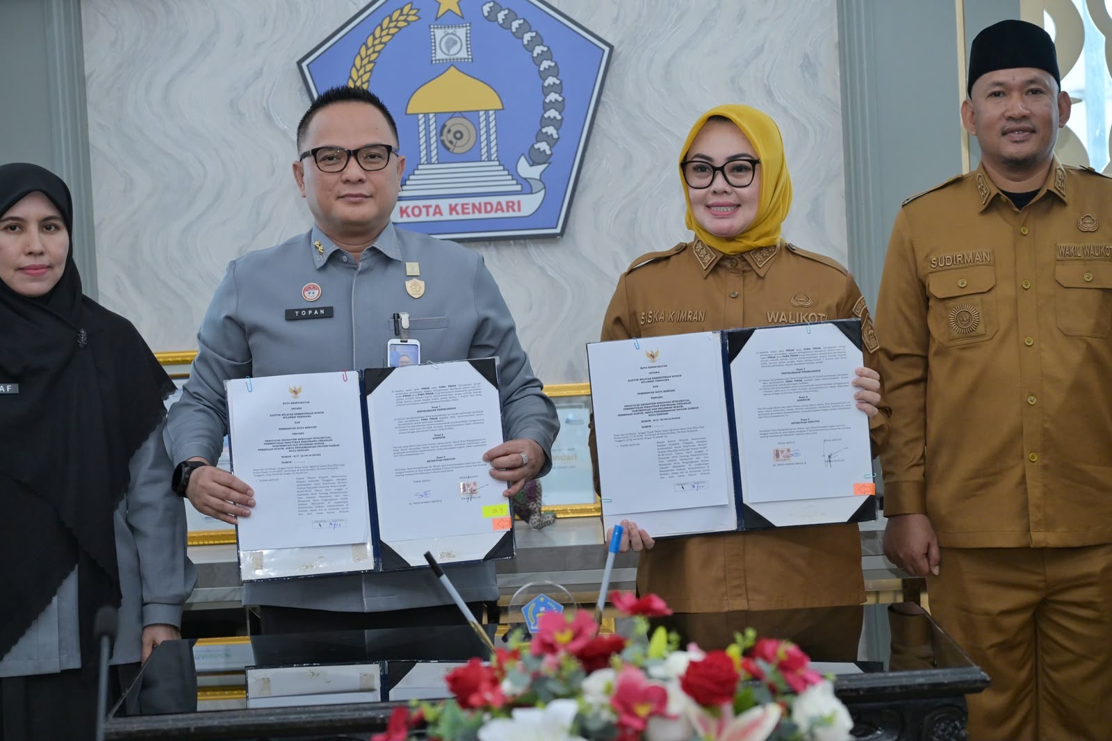Pemkot Kendari dan Kanwil Kemenkum Sultra Luncurkan Sentra Kekayaan Intelektual di MPP, Wali Kota: Ini Jembatan ke Pasar Global