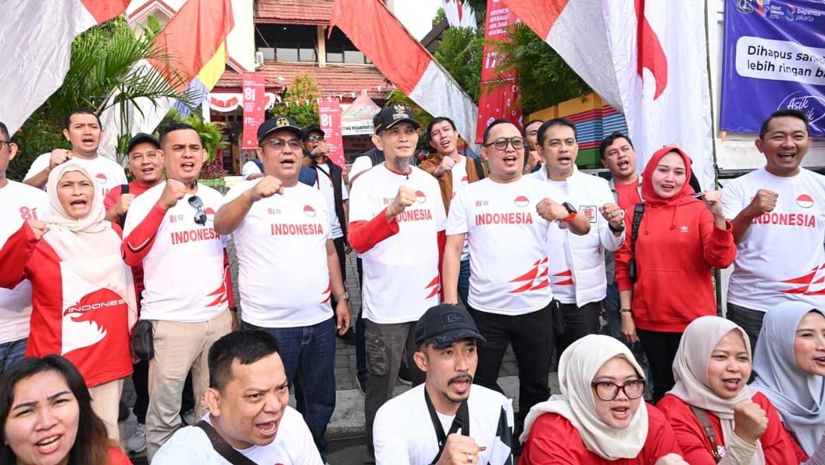 Sambut HUT ke-81 RI, Jasa Raharja Gelar Karnaval dan Lomba Rakyat di 10 Kelurahan Jakarta