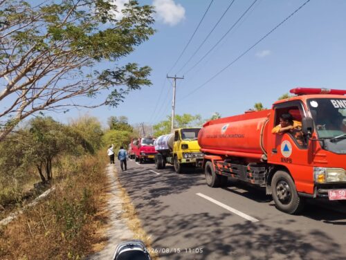 Kekeringan di Lombok Timur Meluas ke 5 Kecamatan, BPBD Kerahkan Satu Tangki Air Bersih Setiap Hari