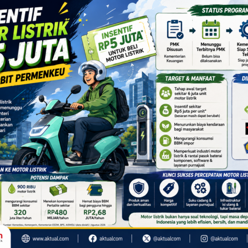 Insentif Motor Listrik Rp5 Juta Masih Tersandera PMK, Kemenperin Klaim Siap Eksekusi