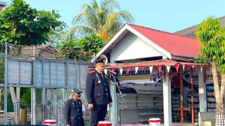 Lapas Narkotika Muara Beliti Gelar Upacara HUT ke-81 RI, Kalapas Ajak Warga Binaan Perkuat Kedisiplinan dan Nasionalisme