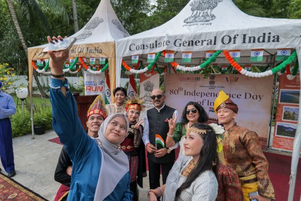 KJRI Medan Rayakan HUT ke-80 Kemerdekaan India dengan Pameran Bendera dan Kompetisi untuk Pelajar Sumatera Utara