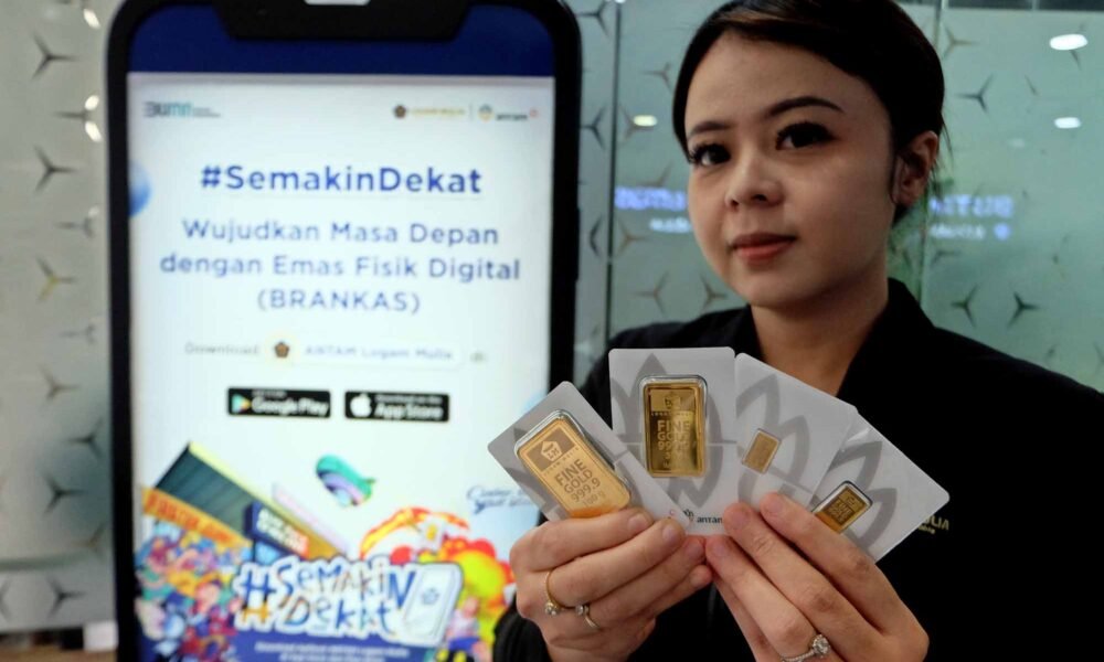 Harga Emas Antam Naik Dua Kali Sehari ke Rp2,695 Juta per Gram, Buyback Ikut Terkerek