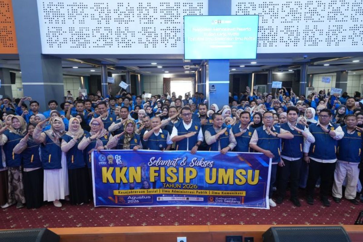 404 Mahasiswa FISIP UMSU Terjun ke 31 Desa di Deliserdang dan Malaysia untuk KKN 2026