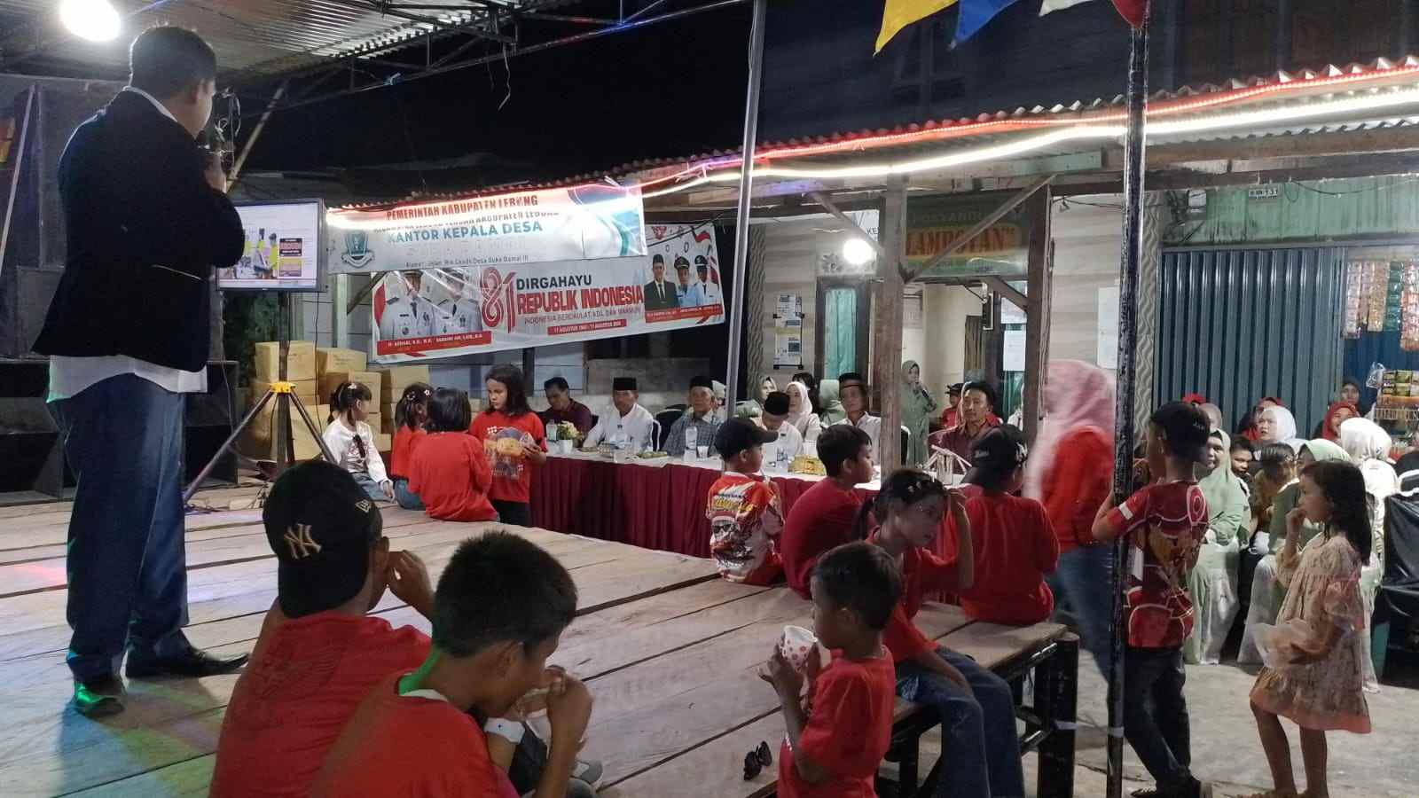 8 Lomba Tradisional Meriahkan HUT ke-81 RI di Desa Suka Damai Lebong Tengah, Warga Antusias Berpartisipasi