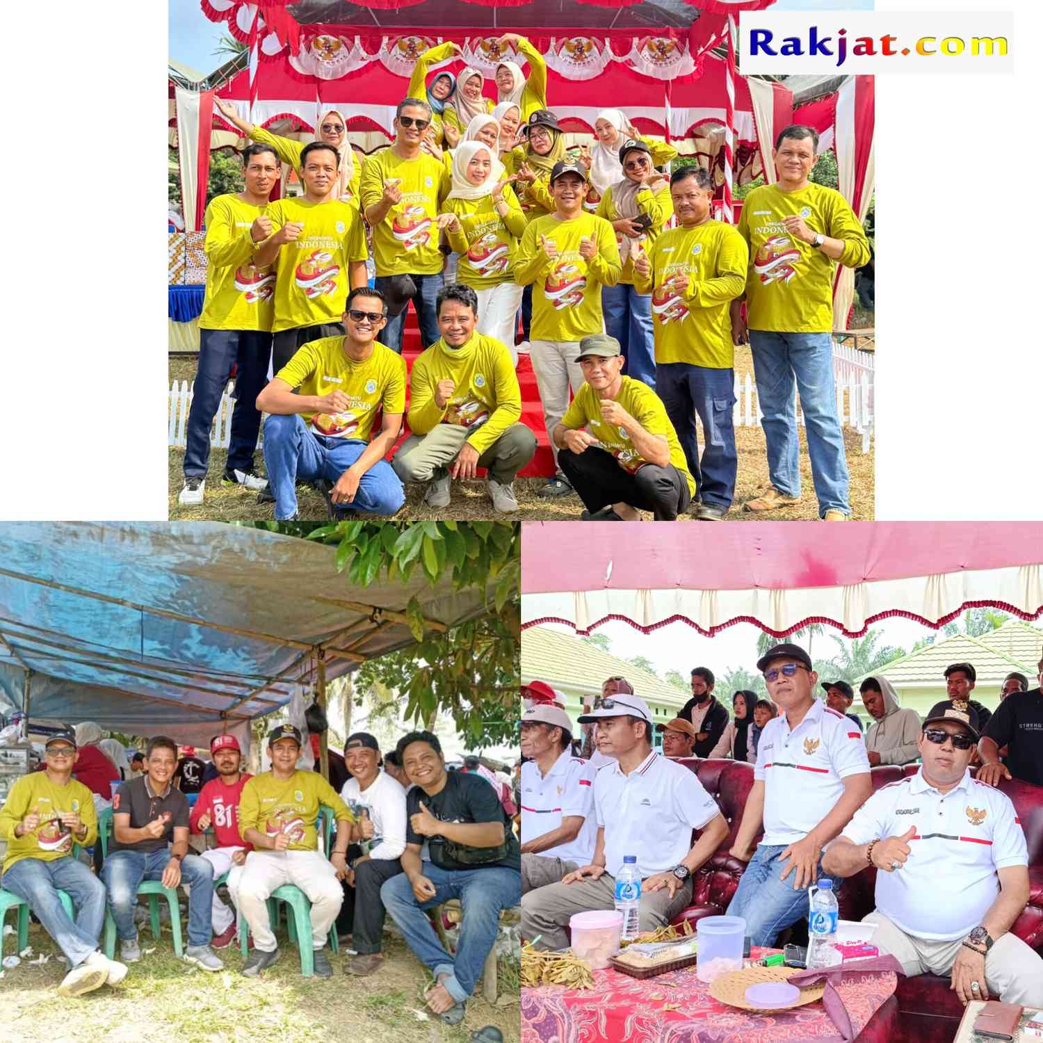 Pawai Pembangunan HUT RI ke-81 di Rantau Rasau Meriah, Camat Arie Mulyono Sebut Agenda Sukses