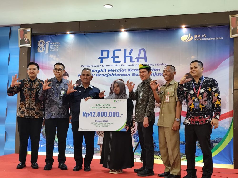 60 Penerima Manfaat di Tarakan Ikuti Program PEKA BPJS Ketenagakerjaan, Dapat Pelatihan Tenun hingga Digitalisasi Produk