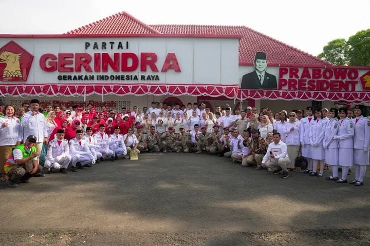 HUT ke-81 RI di Gerindra Sumut, Sekretaris DPD Ingatkan Kader Siapkan Diri Menuju Indonesia Emas 2045