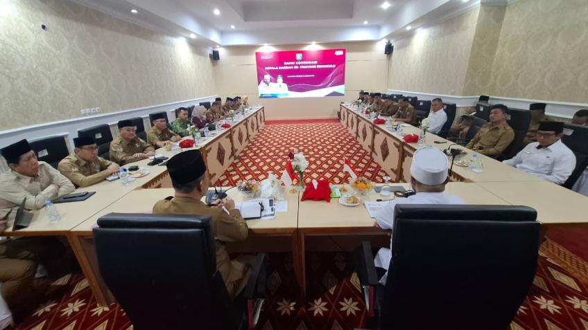 Pemprov Bengkulu Kunci Arah Pembangunan 2027, Tujuh Prioritas Utama dan Program Sumur Bor hingga Mikrohidro Disepakati