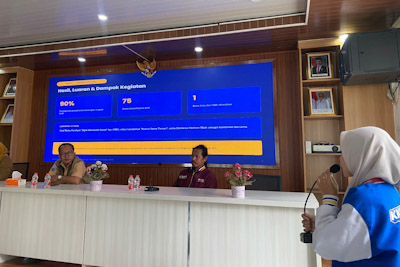 22 Mahasiswa KKN UMT Paparkan Enam Program Kerja ke Lurah Sukamulya, Termasuk Literasi Digital dan Pengolahan Sampah