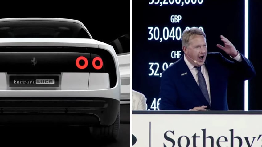 Ferrari Luce Chassis 0 Laku Rp712 Miliar di Lelang, 62 Kali Lipat Harga Baru
