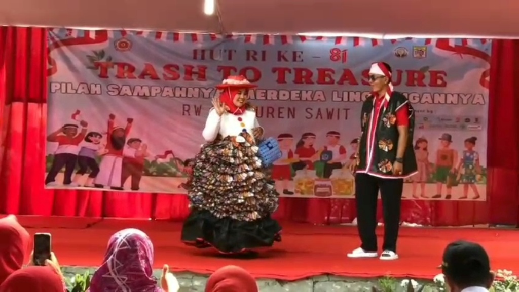 Lomba Fashion Show Daur Ulang di Duren Sawit Diikuti Ratusan Warga, Jadi Ajang Edukasi Kelola Sampah