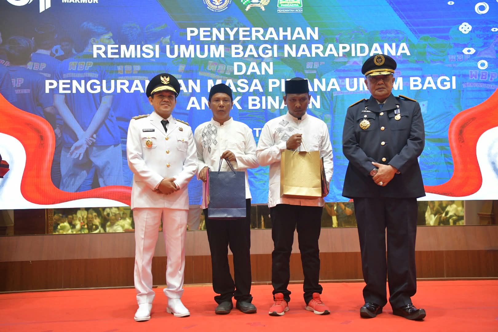 4.833 Narapidana di Aceh Terima Remisi HUT ke-81 RI, 25 Orang Langsung Bebas dari 16 Lapas