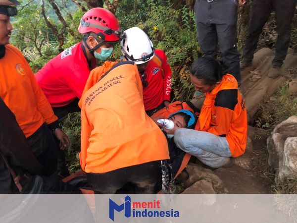 Ribuan Pendaki Padati Gunung Bawakaraeng Gowa saat HUT ke-81 RI, 16 Orang Dievakuasi Tim SAR Gabungan
