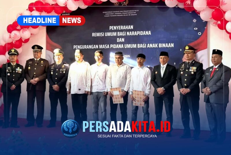 Bupati Konawe Yusran Akbar Hadiri Pemberian Remisi HUT ke-81 di Rutan Unaaha, 84 Warga Binaan Terima Pengurangan Masa Pidana