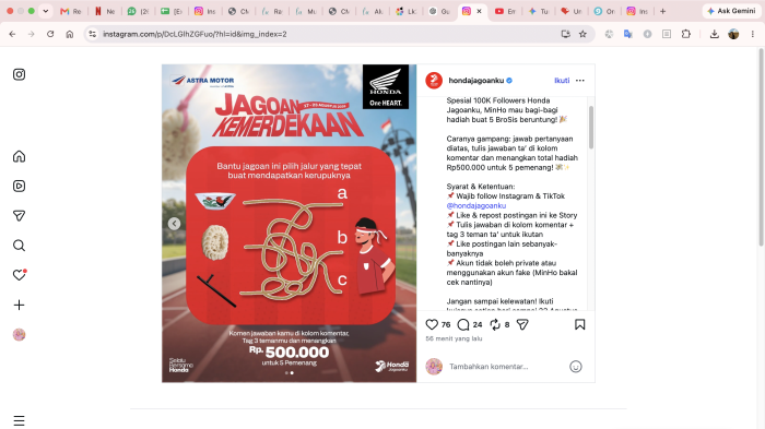 Asmo Sulsel Gelar Kuis Jagoan Kemerdekaan, Total Hadiah Rp 500 Ribu untuk Lima Pemenang